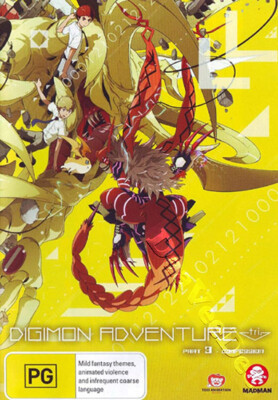 Digimon Adventure Tri. Part 3: Confession NEW PAL DVD Keitar� Motonaga