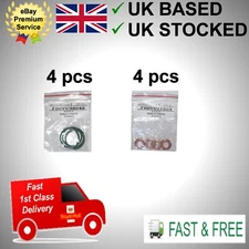 4 x BMW Series 1 2 3 4 5 Diesel Injector Washer & O'ring Seals