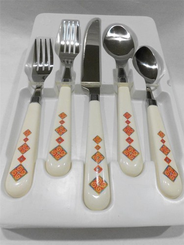 ❤️ 20 piezas Corelle SAND ART VAJILLA Regent Sheffield/Coloridos Rollos del Suroeste - Imagen 5 de 6