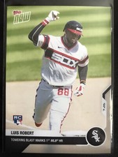 2020 Topps Now LUIS ROBERT White Sox Rookie RC #20 - FIRST ML HR PR /11966
