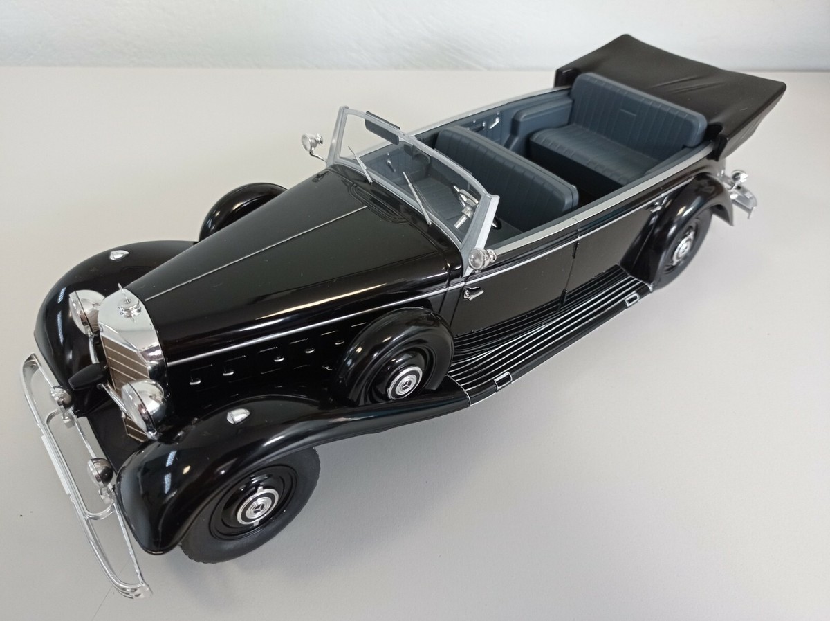 RARE MCG 1:18 Mercedes-Benz 770 (W150) Cabriolet open 1938 - Black