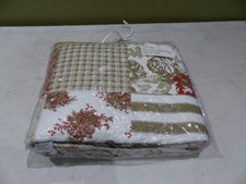 ADALYN PATCHWORK QUILT N/A BROWN/WHITE 42403