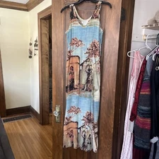 vntg 90s Citron Santa Monica dress