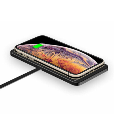 Car Fast Charger Pad For Apple iPhone Samsung Auto Dashboard Holder Accessories