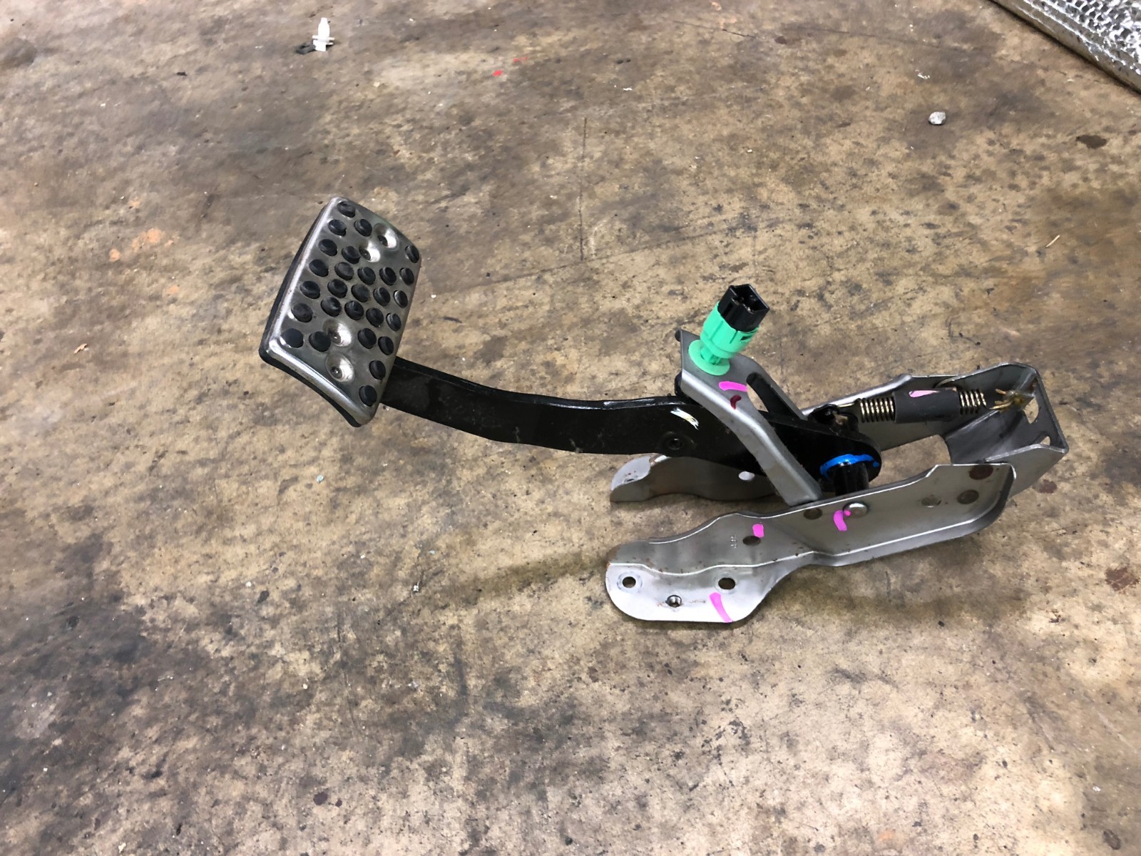 2007 2008 Acura TL Type S Brake Pedal Assembly Sport Nice Chrome TypeS