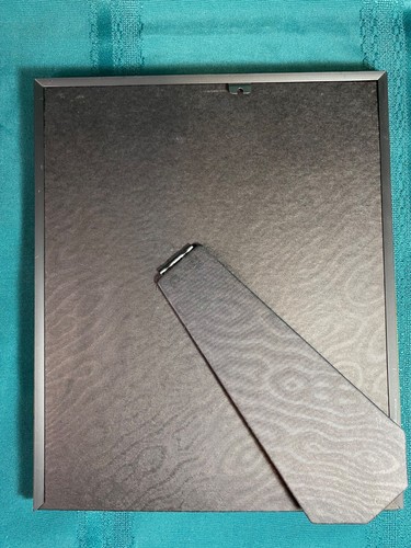 Vintage CARR Picture Frame Gold Gilded Blue, Pink Floral Wood Holds 8”x10” Great - Picture 13 of 20