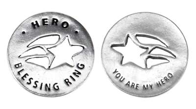 Hero Blessing Ring Charm Handcrafted | You are my Hero | Shooting Star