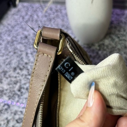Gucci | Beige GG Canvas and Leather Mayfair Bow Crossbody Bag - Picture 16 of 16