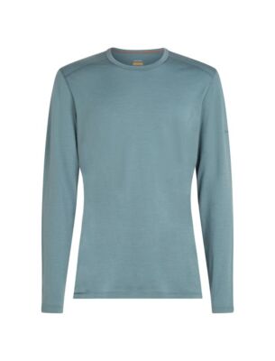 Icebreaker 200 Oasis LS Crewe Men Longsleeve Funktionsshirt Merino blue ash