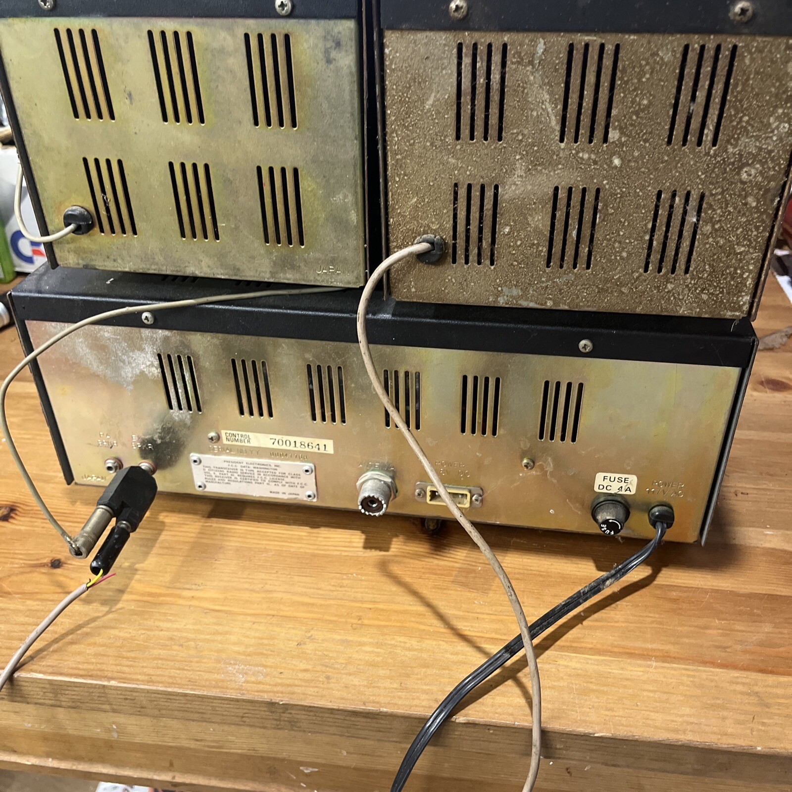 Vintage PRESIDENT UNIDEN Washington Transceiver CB RADIO Base Station