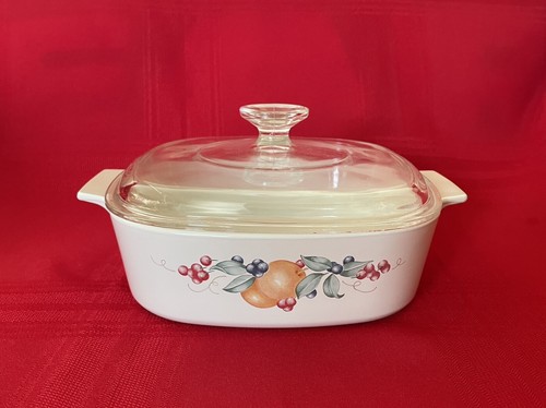 Corning Ware Abundance - Auflaufform mit Deckel - A-2-B mit Deckel A-9-C Vintage - Bild 2 von 16