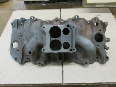 1965 Big Block Chevy BBC 396 Oval Port GM Q-Jet Intake 3856289 C