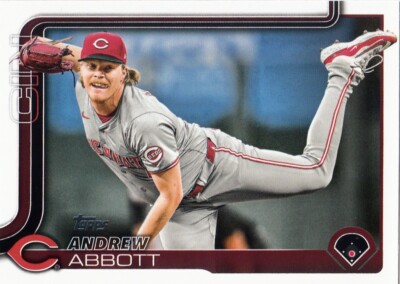 2025 Topps Series 1 - Andrew Abbott #140- Reds- 