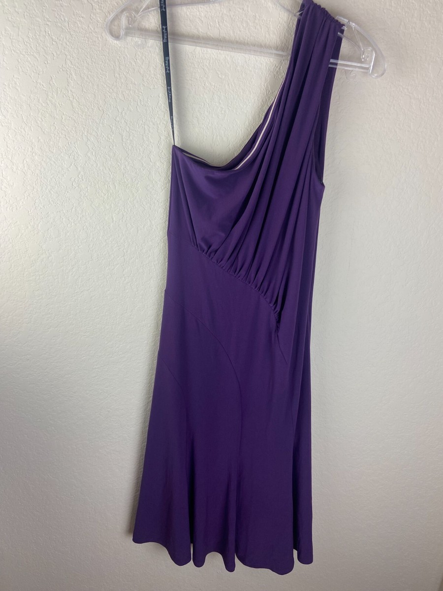 joseph ribkoff one shoulder dress Joseph Ribkoff Satin One Shoulder Dress Kachoo Giftware