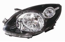 Faro Fanale Anteriore per Renault Twingo 2007-2011 Parabola Nera Sinistro