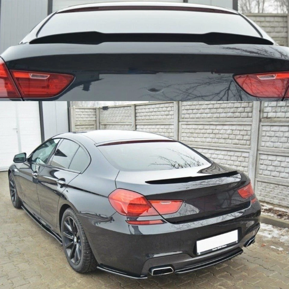 Alerón trasero Performance negro brillo se adapta a BMW Serie 6 F06 Gran Coupé 2012-2018 - Imagen 2 de 4