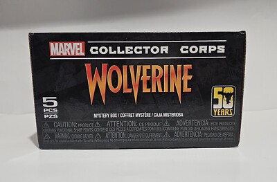 Funko Marvel Collector Corps - Wolverine 50th Anniversary Box - X
