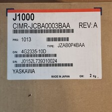Yaskawa CIMR-JCBA0003BAA AC Drive