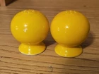 Homer Laughlin Fiesta Salt and Pepper Shakers Set - Sunflower Yellow