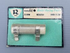 Russkit 25 Ohm Resistor Original 1965 Display Card Part  R800-25:150 Vtg NOS