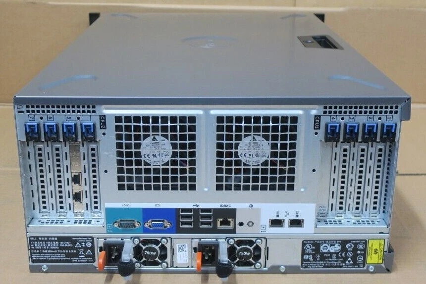 Dell PowerEdge T620 Quad-Core E5-2609 12GB Ram 7x 900GB HDD 8-Bay Rack Server - Image 2 of 2