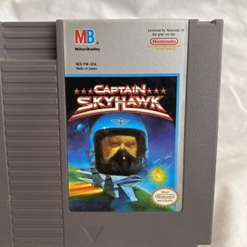 Captain Skyhawk NES solo juego - Nintendo Entertainment System 1989 limpio/probado