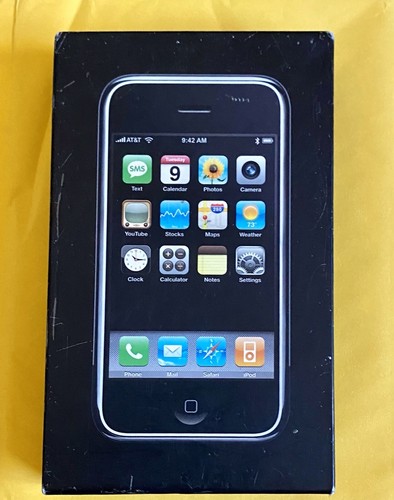 Apple iPhone 1st Generation 2G 8GB - A1203 MA712LL/A - UNLOCKED Near MINT - 第 1/8 張圖片