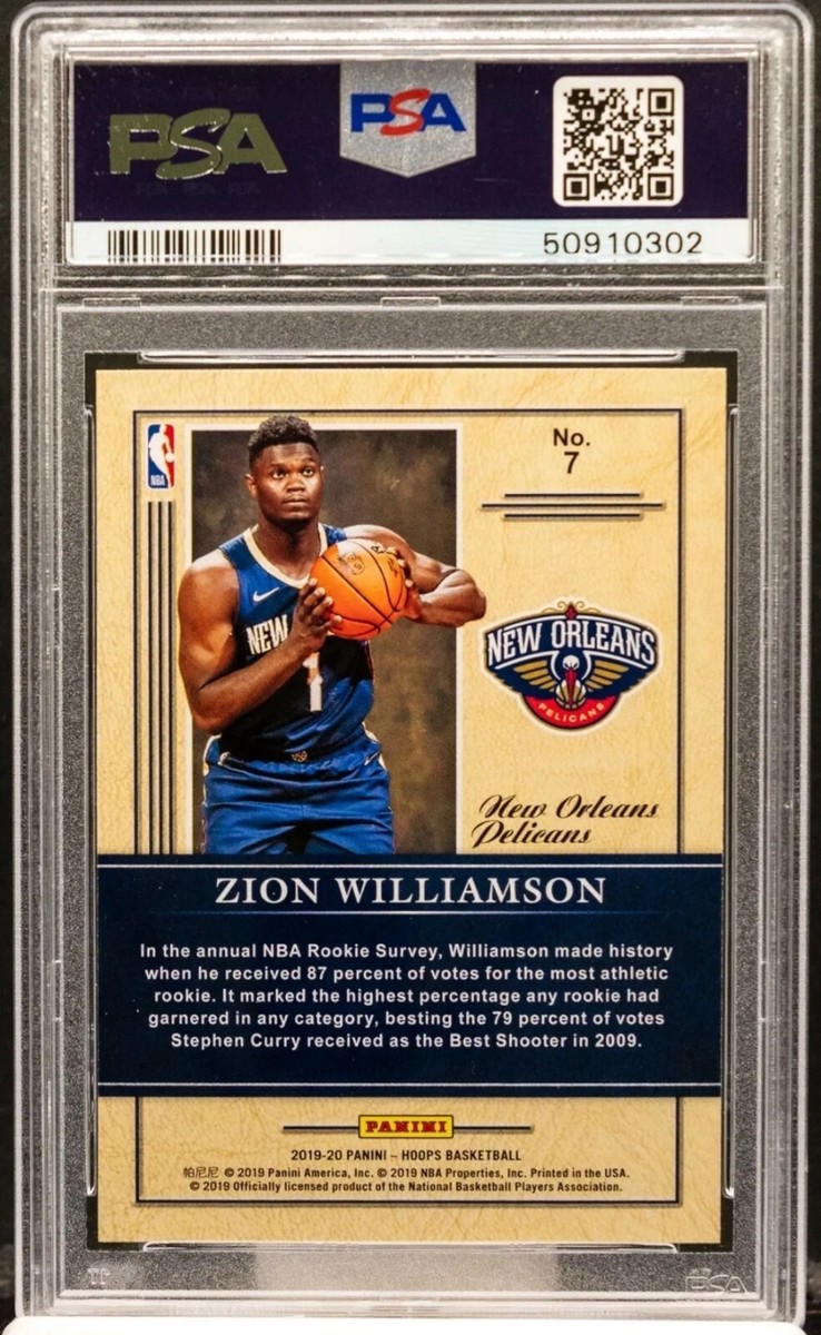 その他 PSA10 Zion Williamson Rookie Special RC ZION WILLIAMSON Panini NBA Hoops Class of 2019 RC Rookie PSA