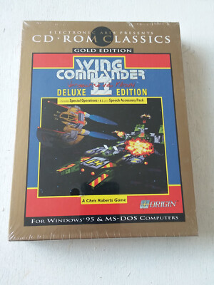 Wing Commander II Deluxe Edition Includes Special Ops 1 & 2 Plus Speech Pk PC CD