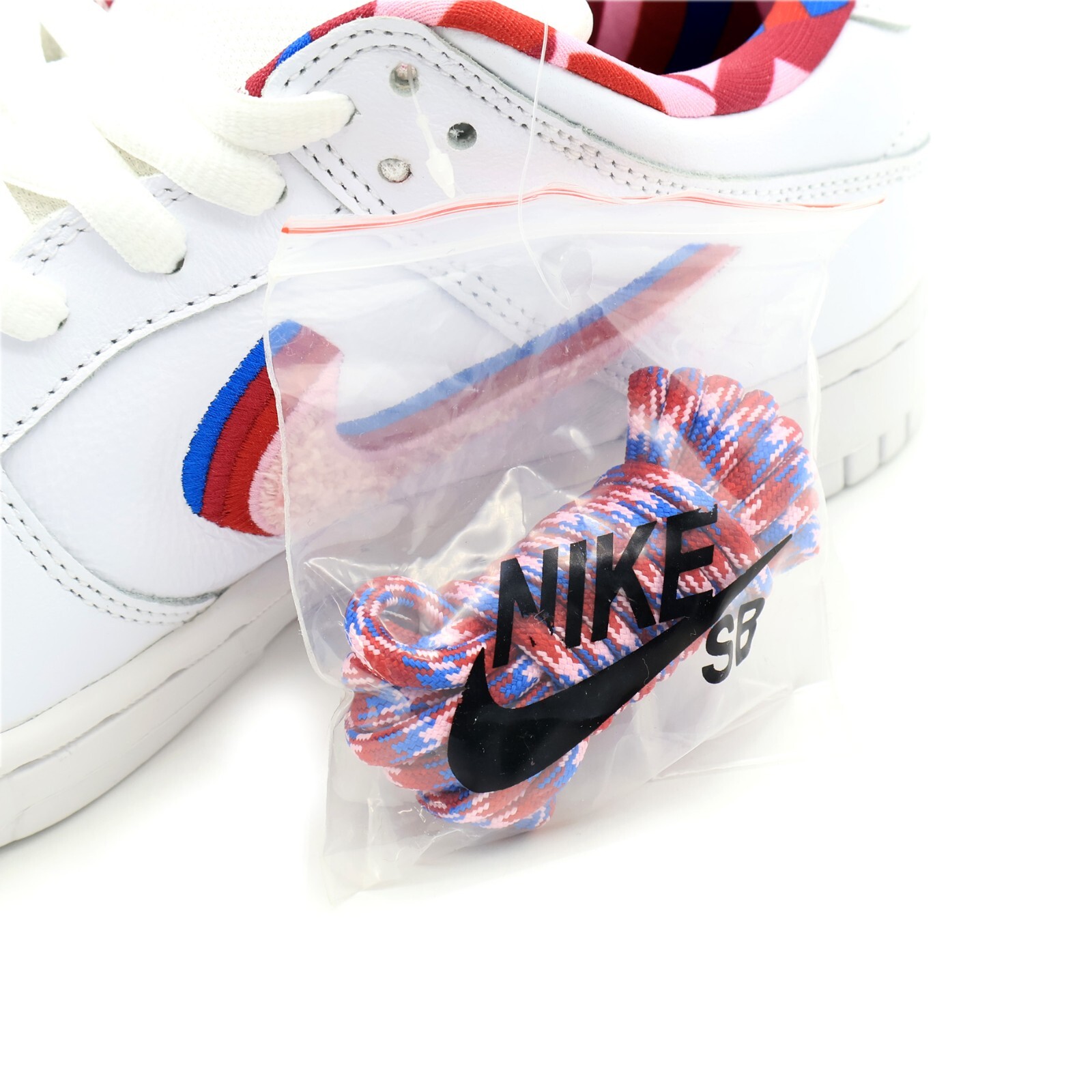 CN4504-100 Parra Nike SB Dunk Low Pro Abstract Art White Red Pink (Men ...