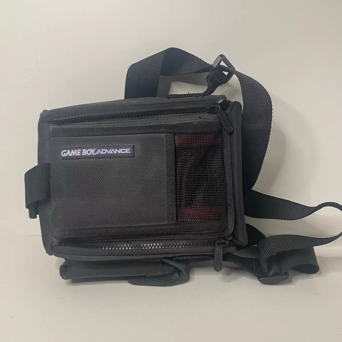 Official OEM Nintendo Game Boy Advance Carrying Case Shoulder Bag Black Gray