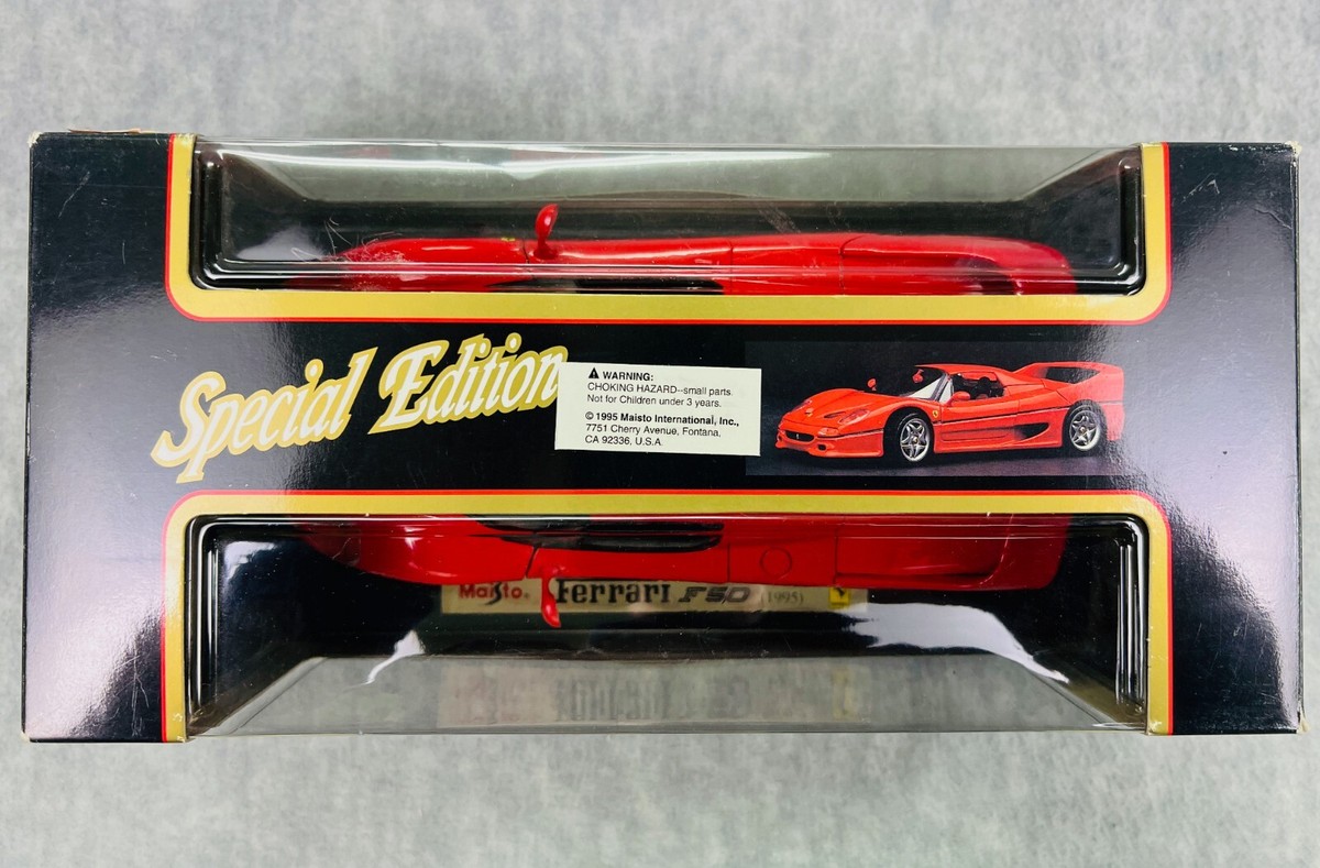 Maisto Ferrari F50 (1995) 特別版 1:24 Special Edition Maisto Red Ferrari F50 1995 Sports Car 1:24