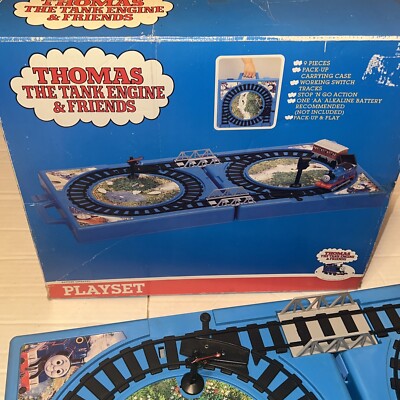 Vintage 1983 Thomas The Tank Engine & Friends Playset Case Track
