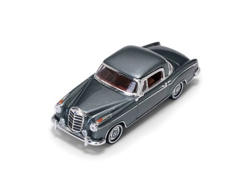 MB Mercedes Benz 220 SE Coupe - grigio scuro metallizzato - velocità 1:43 - Foto 5 di 6
