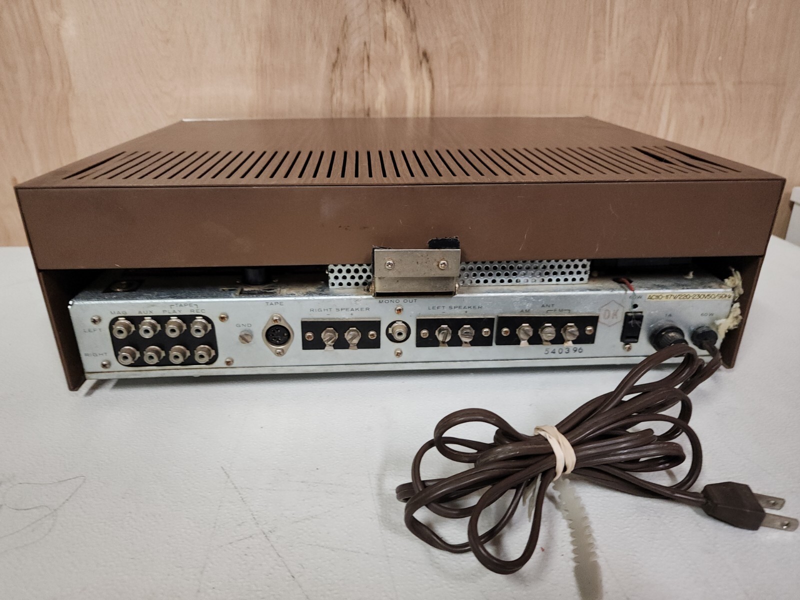 Kenwood tk40 Stereo Receiver For Parts Or Repair Only eBay