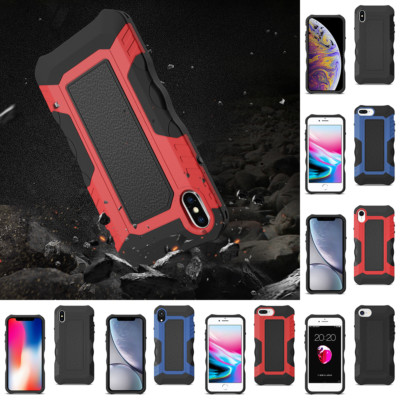 For Apple iPhone Shockproof Heavy Duty Easy Grip Rugged Armor Protector Case