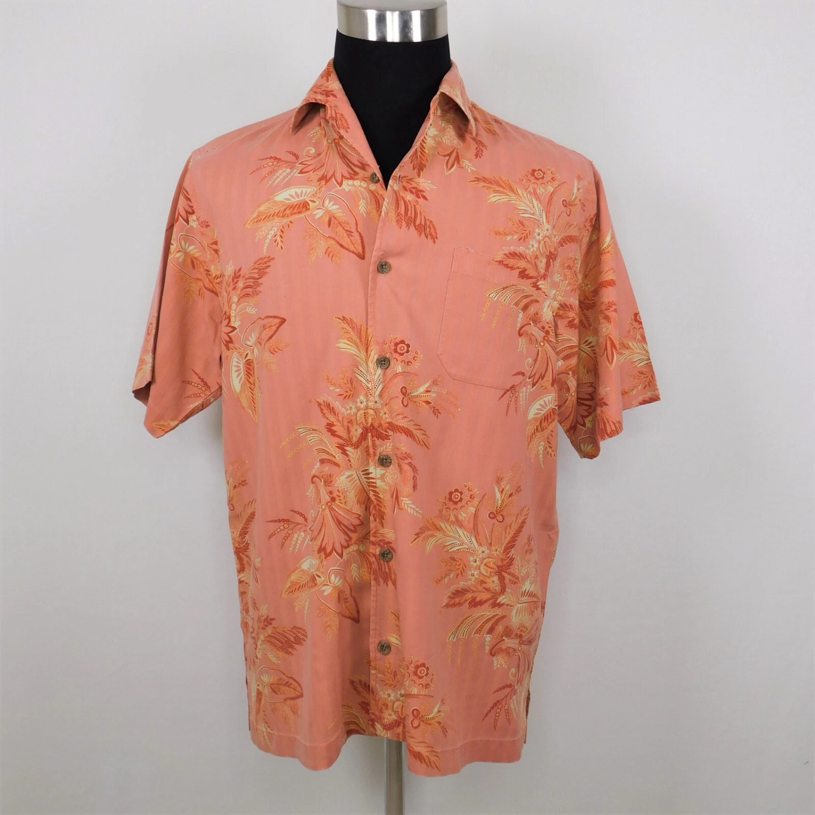 Tommy Bahama Floral Silk Shirt Men's M (NN)*