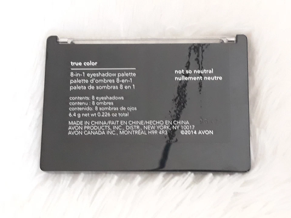 NOT SO NEUTRAL 8 in 1 Eyeshadow Palette, Avon True Color Eye Makeup (E901) NEW!! - Image 4 of 4