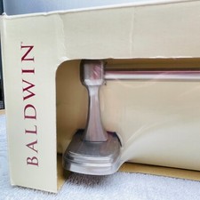 New In Box  Sealed Baldwin "Tybee" 30" Towel Bar, Satin Nickel 3851-150-30
