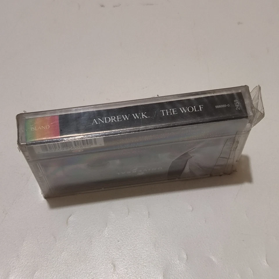 Andrew W.K. ANDREW WK The Wolf 2003 - original indonesia tapes BRAND NEW - Image 3 of 4