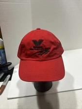 Valvoline Racing Baseball Hat Cap One Size Nascar Indy Pyroil RED