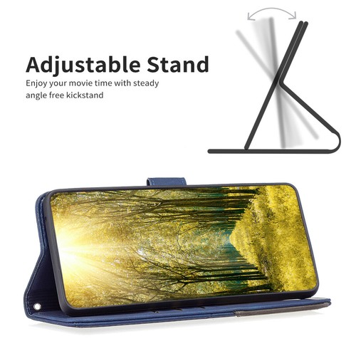 Para Infinix Smart 9, Lujo Geometría Cuero Billetera Ranura para Tarjeta Abatible Estuche Cubierta - Imagen 15 de 31