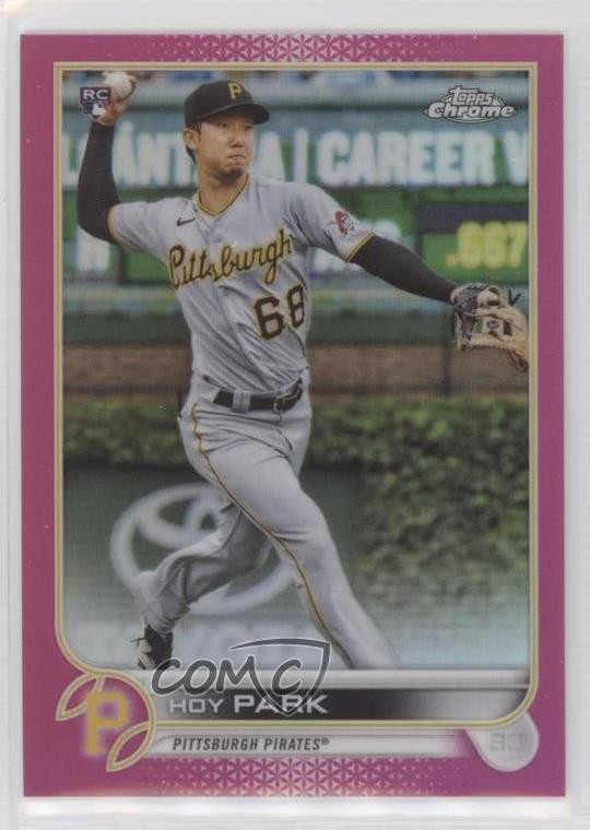 2022 Topps Chrome Magenta Refractor 112/399 Hoy Park #32 0z0v