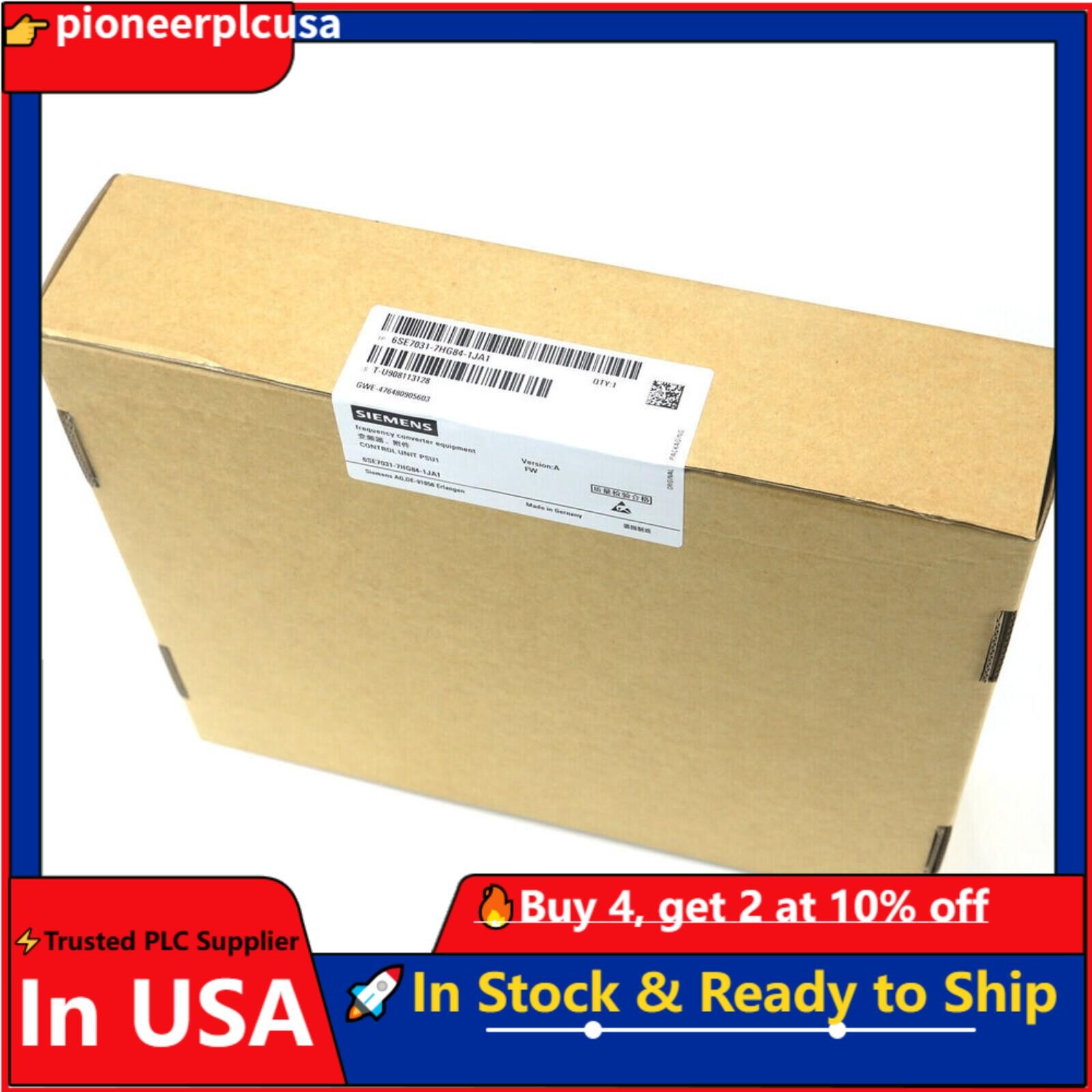 New Siemens 6SE7031-7HG84-1JA1 SIMOVERT Master drives Power 6SE7 031-7HG84-1JA1