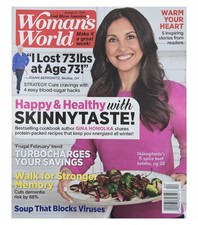 Woman’s World Magazine January 27 2025 • Gena Homolka •Weight Loss • Savings