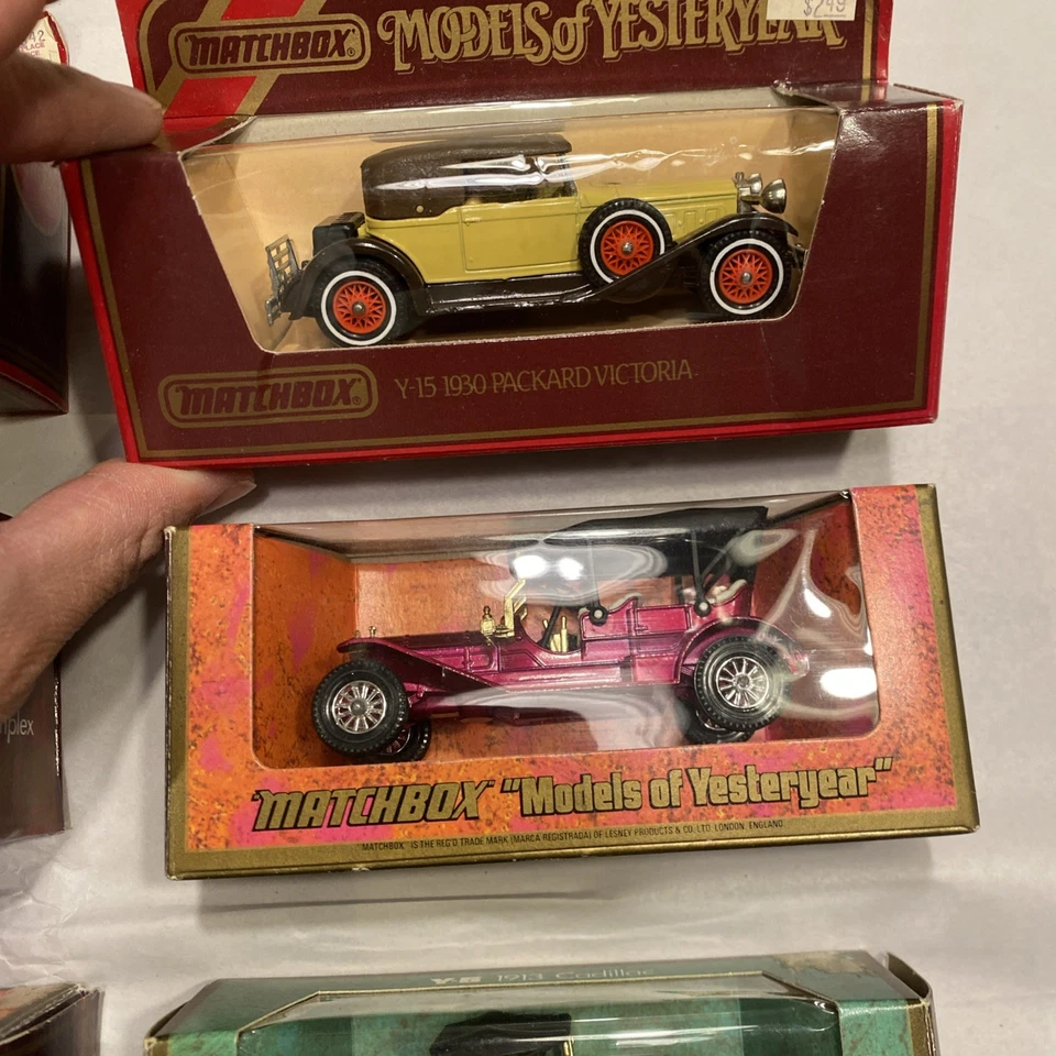 Vintage Lot Of 13 Matchbox Models Of Yesteryear Mixed Lot Some Box Damage/Opened - Image 4 of 4