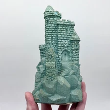 1988 Mr. Sandman Blue Sandcastle Figurine Canada Sand Sculpture Vintage