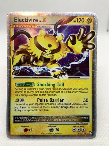 Electivire LV.X 121/123 Pokemon TCG Mysteriöse Schätze Holo Rare - Bild 4 von 17