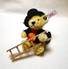 Steiff Teddy Bear Lucky Chimney Sweep 1999 Numbered Limited Edition Happy 2000
