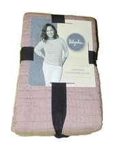 R Ayesha Standard Pillow Sham Labyrinth New But Stain